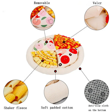 Dog Heaven™ Pizza Mat Snuffle Toy